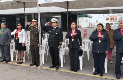 Mollendo Celebró el Día de la Defensa Nacional y 45° Aniversario del Sistema de Defensa Nacional