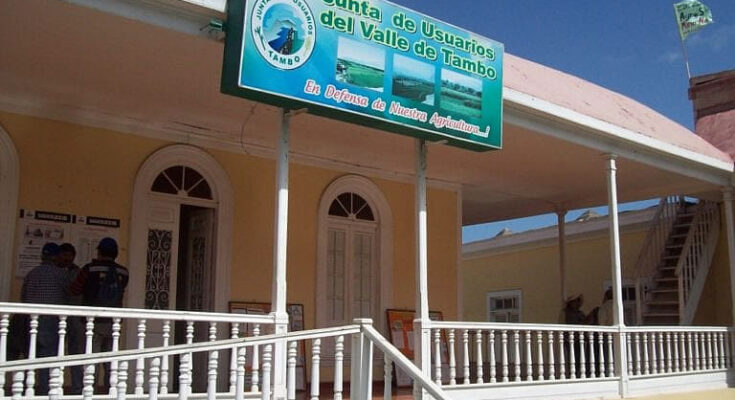 junta de usuarios tambo