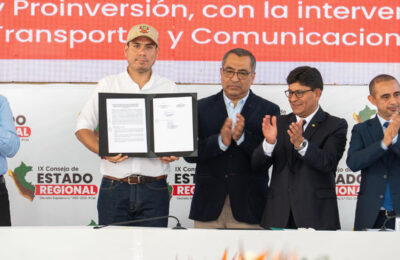 Firman convenio para el Megapuerto de Corío