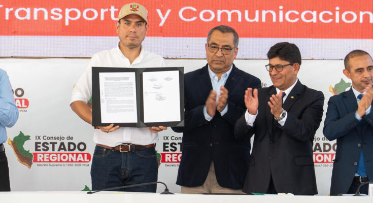 Firman convenio para el Megapuerto de Corío