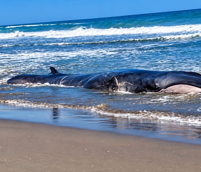 BALLENA JUVENIL EN MOTOBOMBA
